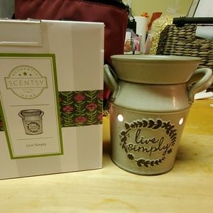 Live Simply Scentsy Warmer